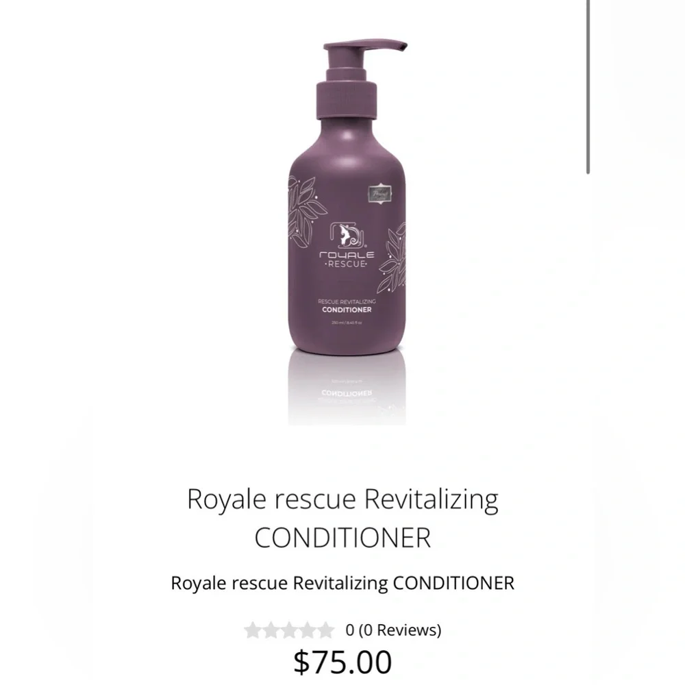 Royale NEW Rescue Revitalizing Luxury Shampoo and Conditioner Set
